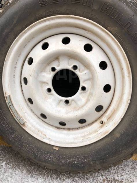 Диски R16 УАЗ, 16", 2 шт, 5x139.7, штампованный, 1 шт, б/у, в наличии ...
