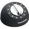 Kitchencraft Mechanical Kitchen Timer With Soft Touch And Chrome Finish