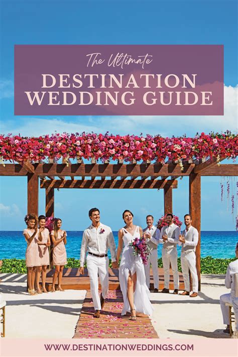 The Ultimate Destination Wedding Guide in 2023 | Dream beach wedding ...