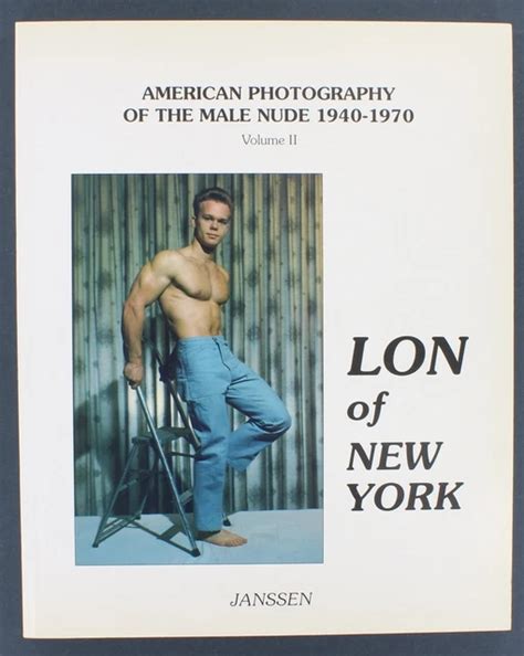 Lon Of New York American Photography Of The Male Nude V Janssen Gay