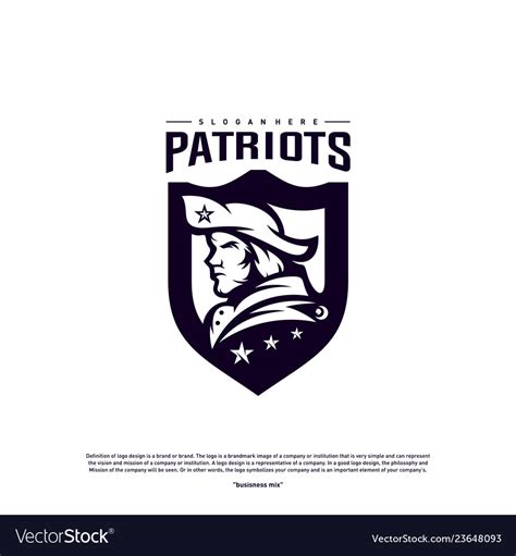 Patriots Logo Outline
