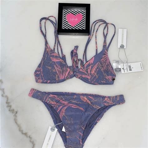 O Neill Swim Oneill Triangle Bikini Top Bottom Set Nwt Poshmark