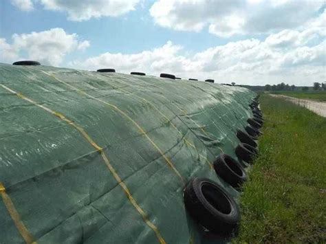 Siatka Ochronna Rolnicza Na Pryzmy Silos Kiszonka Z Kukurydzy Krzekoty