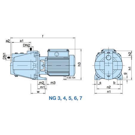 Pompe A Eau Calpeda NGM618 1 5 KW 220V LaBonnePompe