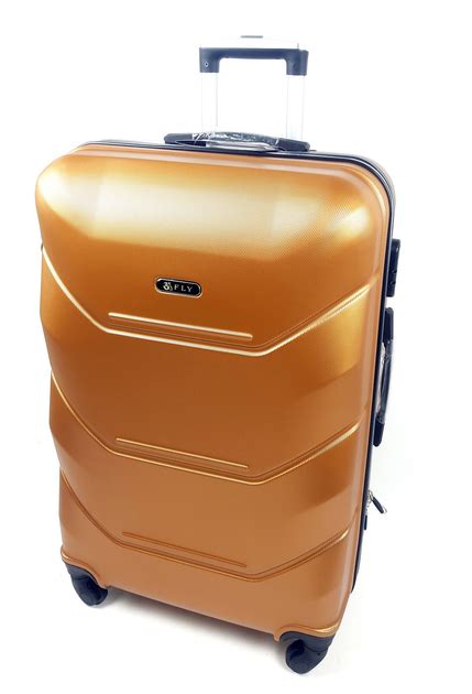 Чемодан на колесах из поликарбоната Fly Средний 65 х 43 х 26 см 63 л ...