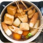 Japanese Oden Simmered Hot Pot Recipe Wandercooks