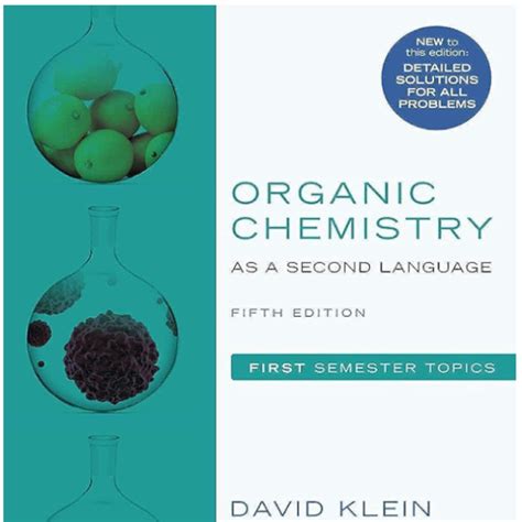 Organic Chemistry As A Second Language First Semester Topic Inspire