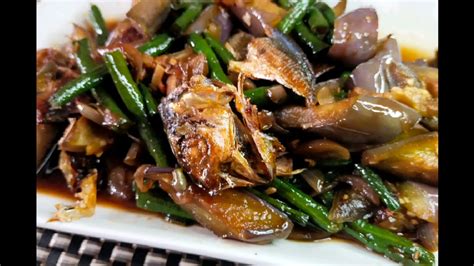 ADOBONG SITAW AT TALONG RECIPE Reginas Kitchen YouTube