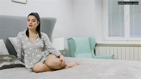 Angela Suchka Masturbates Her Virgin Tight Pussy