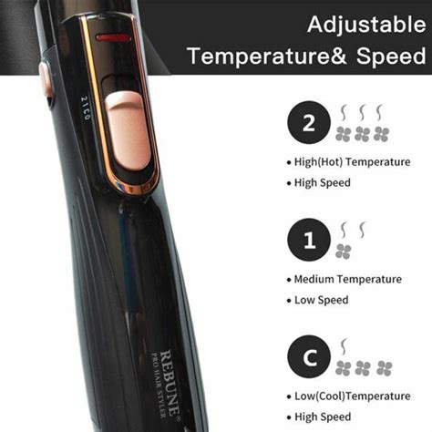 REBUNE 2025 2 Plus 200W 3 In 1 Hot Air Hair Styler Set 010 Mahooo