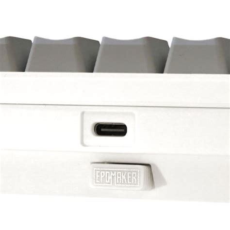 Клавіатура EPOMAKER Shadow X RGB Mechanical Mulan Switch Hot Swap SHX W M White купити в