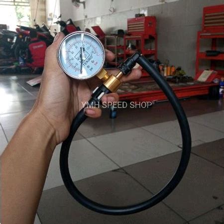 Jual Fuel Pressure Gauge Nepel Injek 6x8mm Manometer Tekanan Fuel