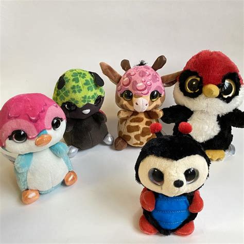 Мягкая игрушка пингвин жираф божья коровка плюшевая игрушка nicidoos ...