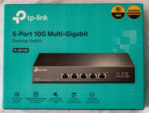 TP-Link TL-SX105 5-Port 10Gbe Switch - Einfoldtech
