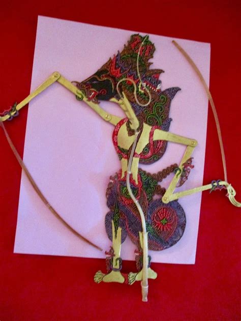 Wayang Kulit Puppet Template 5