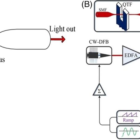 The Evanescent Wave Qepas Sensor System A Schematic Diagram Of