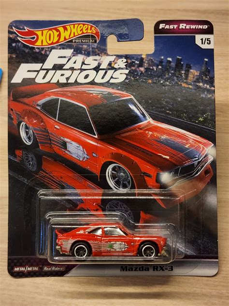 Hotwheels Mazda RX Fast And Furious Hot Wheels JDM Not Tomica Hobbies Toys Toys