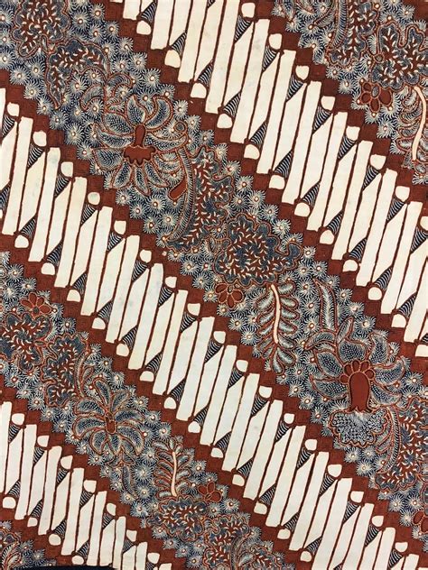 Batik Tulis Lawasan Sri Sadono Parang Seling Puspa Batik Indonesia P