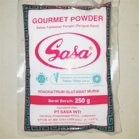 Sasa 250GR MICIN SASA 250GR Food Flavoring MSG MONONATRIUM GLUTAMATE