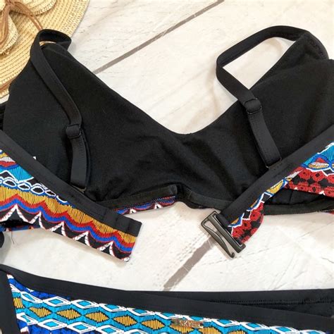 Skye Swimwear Other Skye Tribal Bikini Set Topsmdd Bottom Xl Poshmark