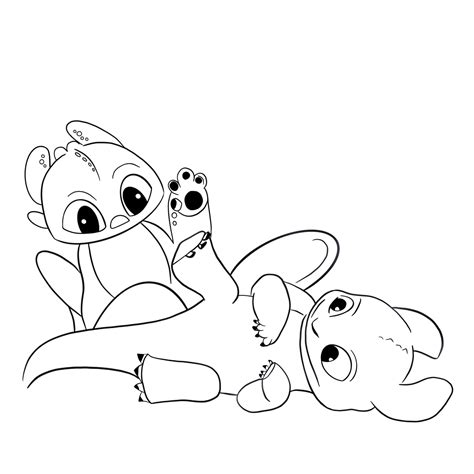 coloring pages of toothless 2