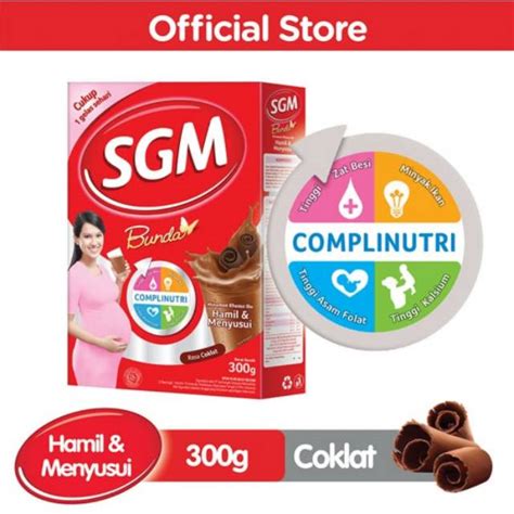 Jual SGM Bunda Susu Hamil Menyusui Coklat 300gr Shopee Indonesia