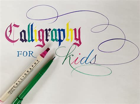 Dancing Letters An Introduction To Calligraphy For Kids The New York