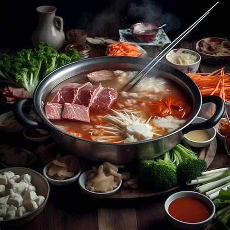 Premium Photo Shabushabu Japanese Hot Pot