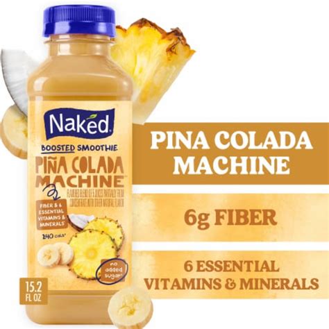 Naked Juice Piña Colada Flavored 100 Fruit Smoothie Blend 15 2 fl oz Fred Meyer