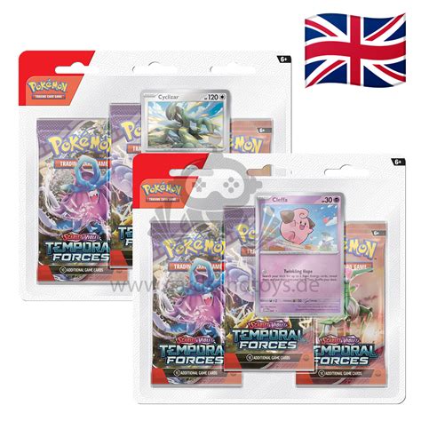 Pokémon Sv05 Temporal Forces 3 Pack Blister En