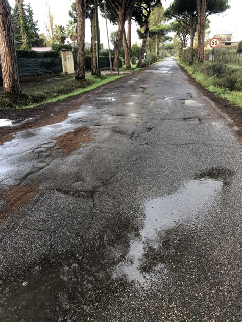 Latina Via Nascosa Fdi Nonostante Gli Annunci La Strada Un Colabrodo Latina Tu