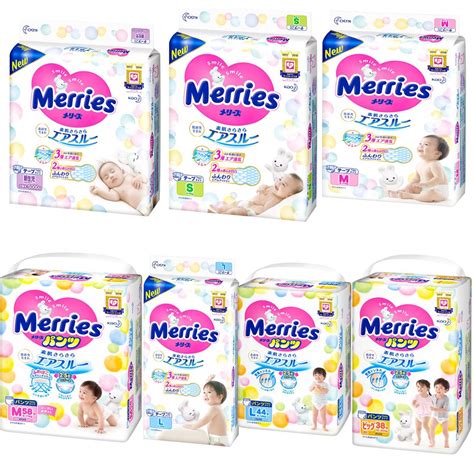 [HCM] [Mẫu mới - Chính hãng] Tả/Bỉm Merries Nội Địa Nhật, Tã dán ...