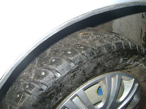 Переход на зимнюю шипованную резину . — Lada Калина универсал, 1,6 л ...