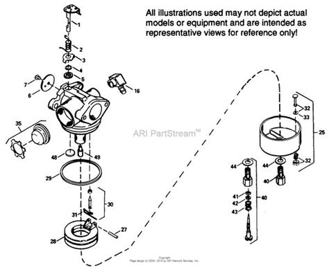 Small Engine Carburetor Diagram