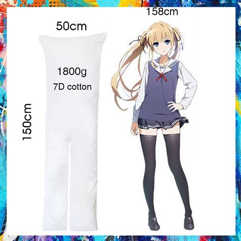 Izumi Sagiri Sex Dakimakura Anime Genshin Impact Kamisato Ayaka ปลอกหมอนดานใน Otaku Waifu