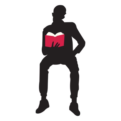 Man Sitting And Reading Book Svg Png Icon Free Download 35806 Images