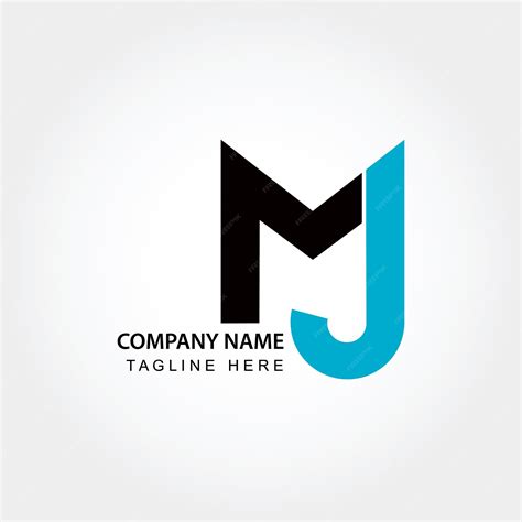 Premium Vector Mj Logo Letter Icon