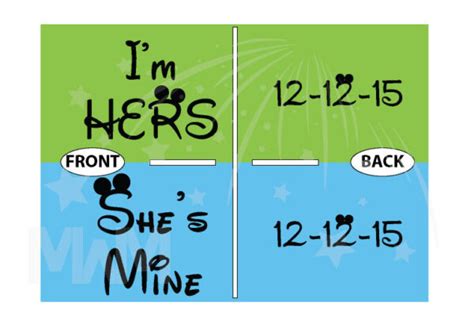 Lgbt Lesbian Shes Mine Im Hers With Wedding Date Married With Mickey