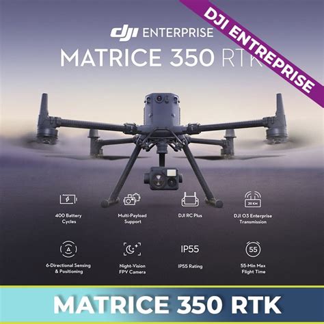 DJI Matrice 350 RTK Sécurité Inspection Modélisation