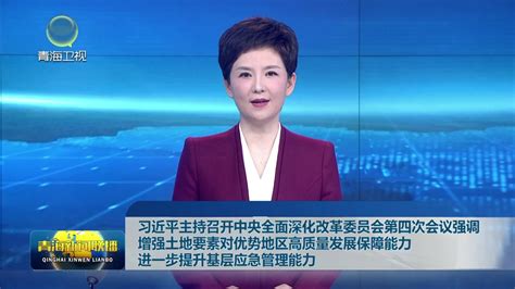 习近平主持召开中央全面深化改革委员会第四次会议 新闻中心 青海新闻网