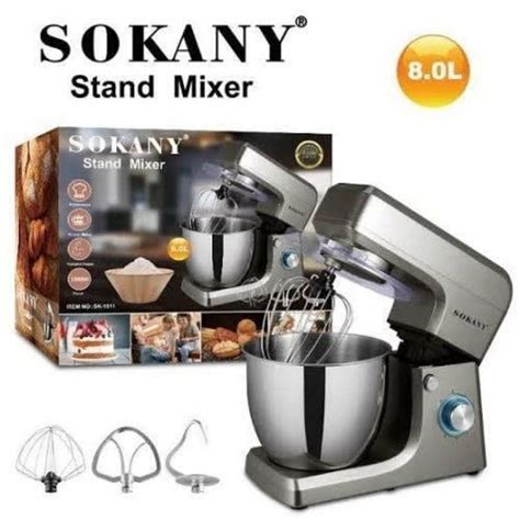 Jual BATAM SOKANY Jumbo Big Capacity Planetary Stand Mixer 8 Liter