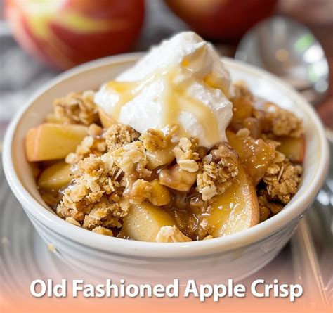 Old Fashioned Apple Crisp Page 2 Biggest Idea