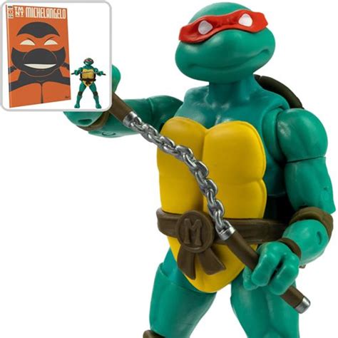 Teenage Mutant Ninja Turtles Best Of Michelangelo Idw Comic Book And 5 Inch Bst Axn Action