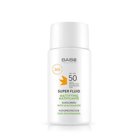 Babe Fotoprotector Facial Super Fluid Matificante SPF50 50 Ml