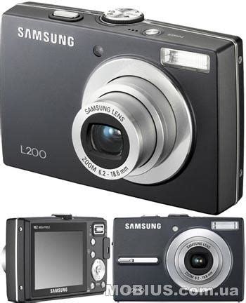 Samsung L200 описание цифрового фотоаппарата