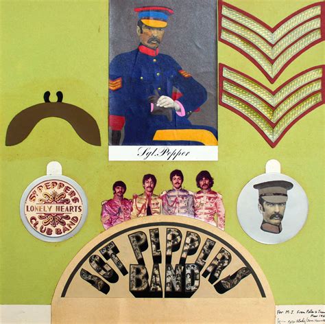 Sgt Pepper collage by Peter Blake, 1967 | The Beatles Bible