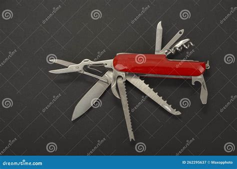 Open Swiss Army Knife