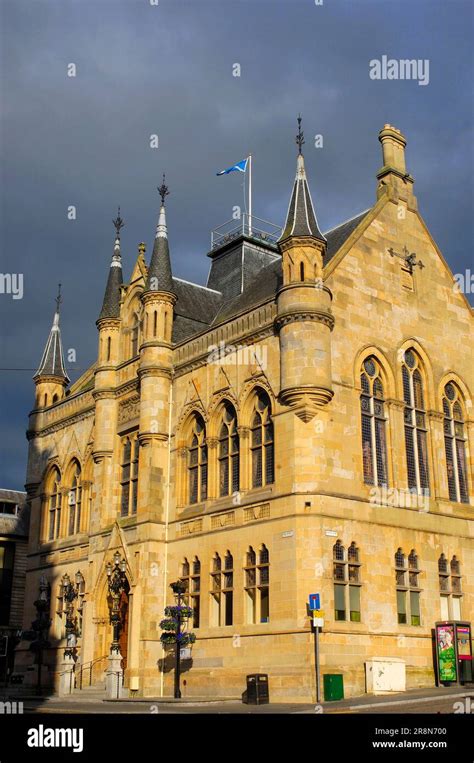 Town Hall Inverness Scottish Highlands Scotland United Kingdom