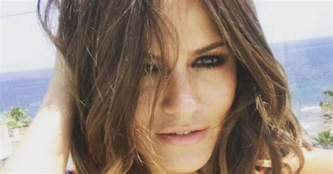 Caroline Flack drops jaws in plunging bikini exposé Daily Star