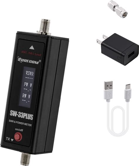 Amazon.com: Mcbazel Surecom SW-33 Plus 100W 125-525 MHz Mini Digital ...